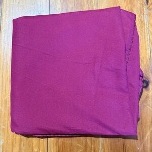 Burgundy tablecloths